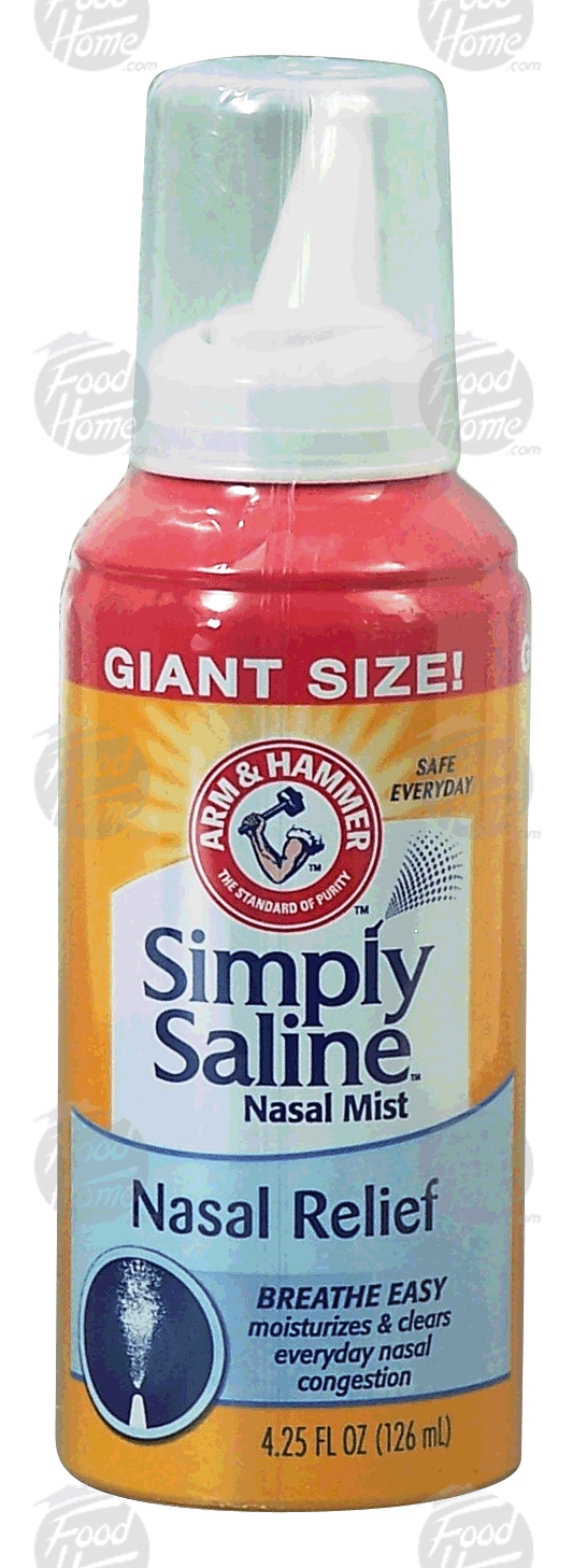 Arm & Hammer Simply Saline nasal mist Full-Size Picture